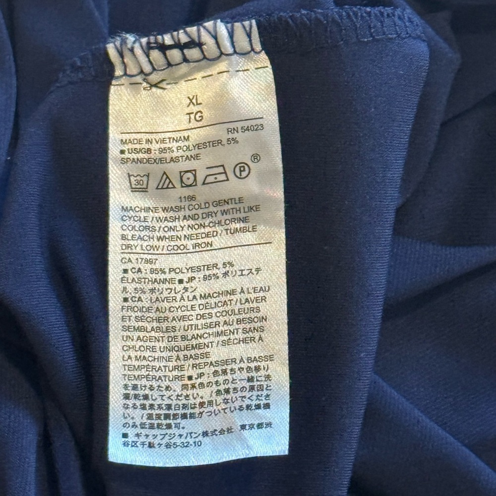 Banana Republic Outlet Navy Maxi Dress - Picture 6 of 7
